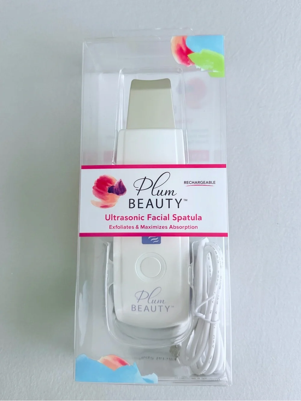 NIB Ultrasonic Facial Spatula for Deep Exfoliation